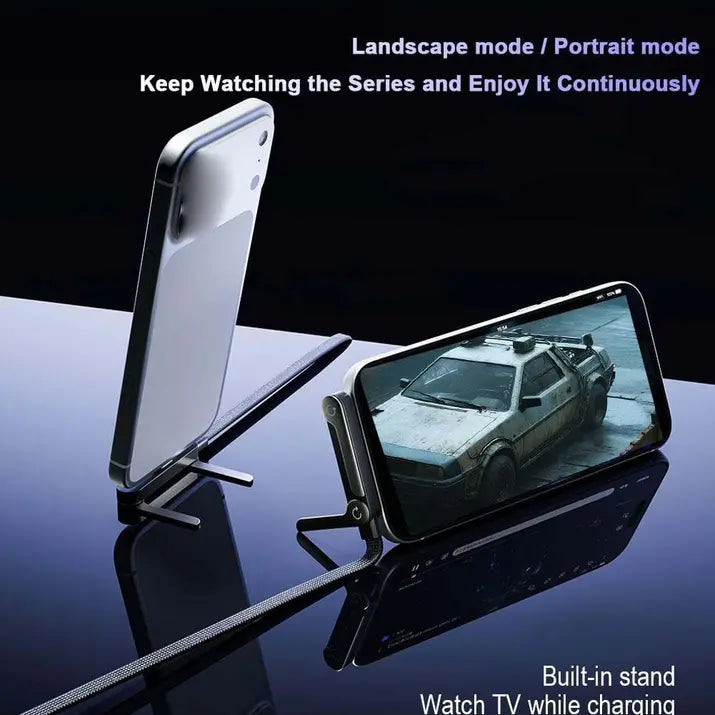 240W Foldable Type-C to C Fast Charger Cable For Android and Iphone