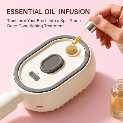 WomShine™ Rechargeable Spray Massage Hair comb
