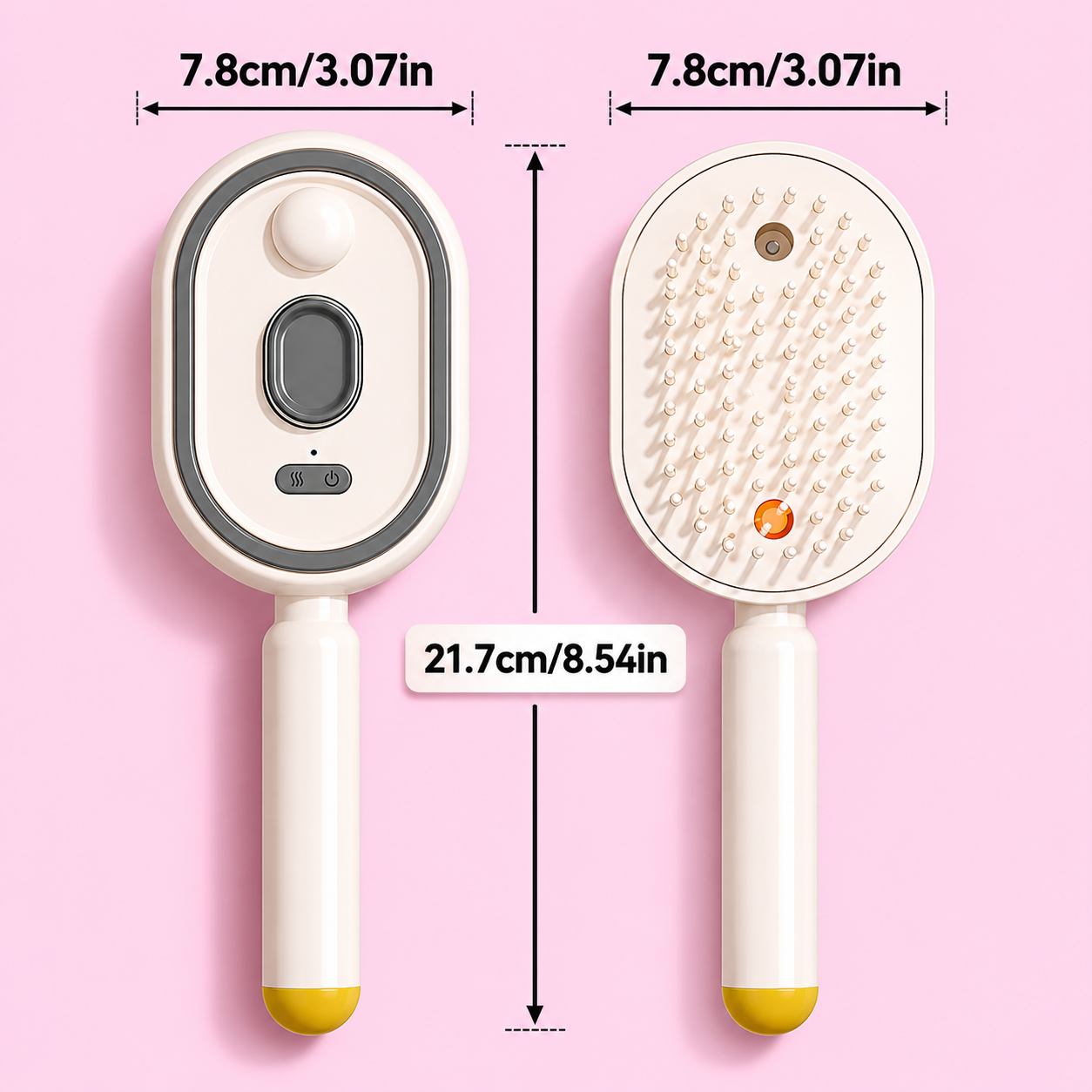 WomShine™ Rechargeable Spray Massage Hair comb